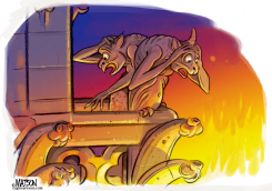 NOTRE DAME FIRE by R.J. Matson