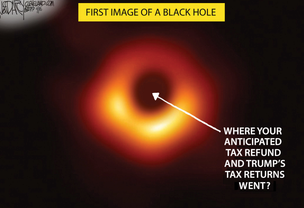 Trump Tax Returns Refunds Black Hole