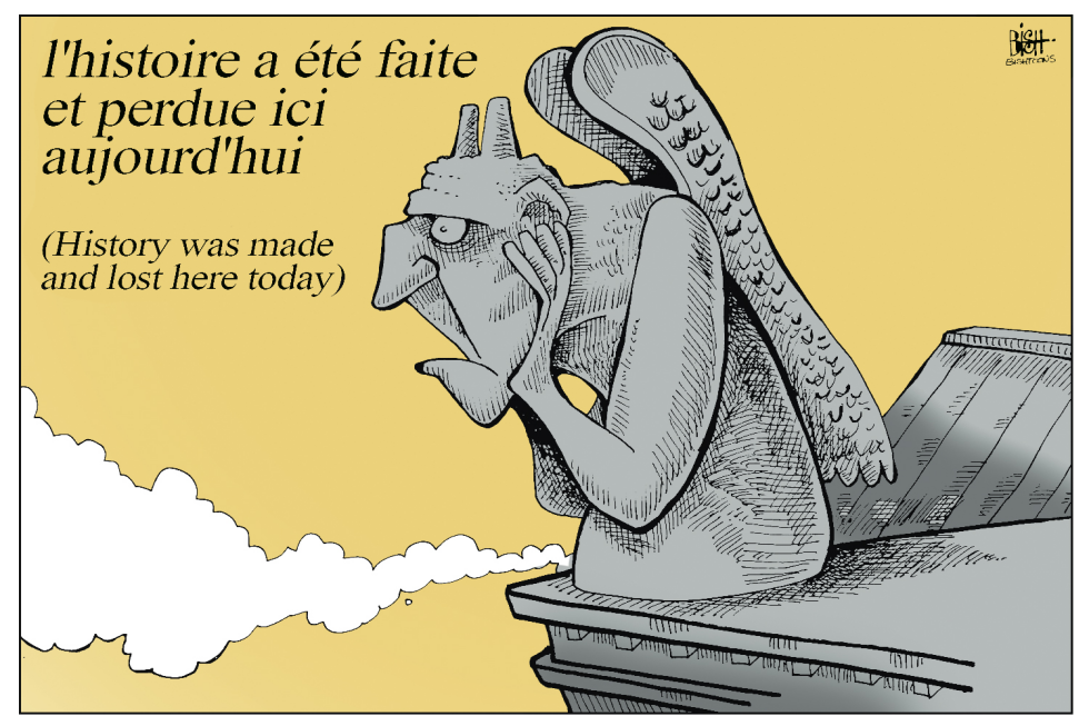PARIS NOTRE DAME FIRE