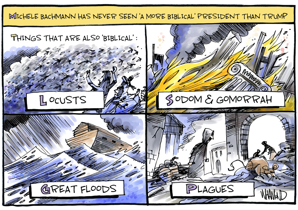  THE BIBLICAL PRESIDENT by Dave Whamond