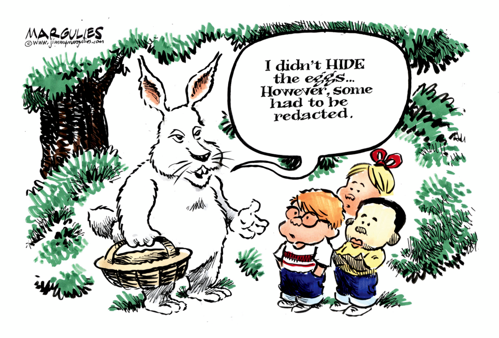 Hiding Easter eggs