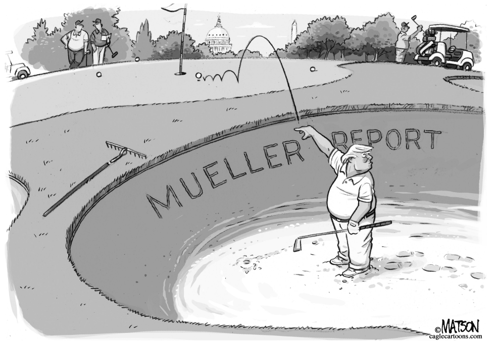 Trump Golf Cheat Mueller Report