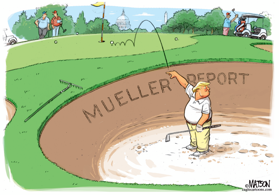 Trump Golf Cheat Mueller Report