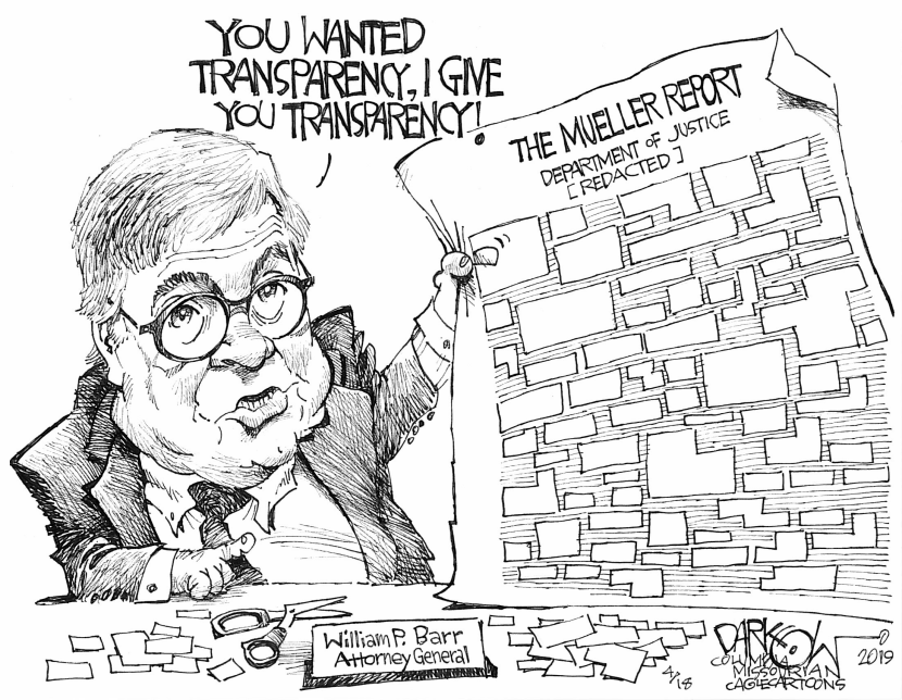 Barr Report Transparency
