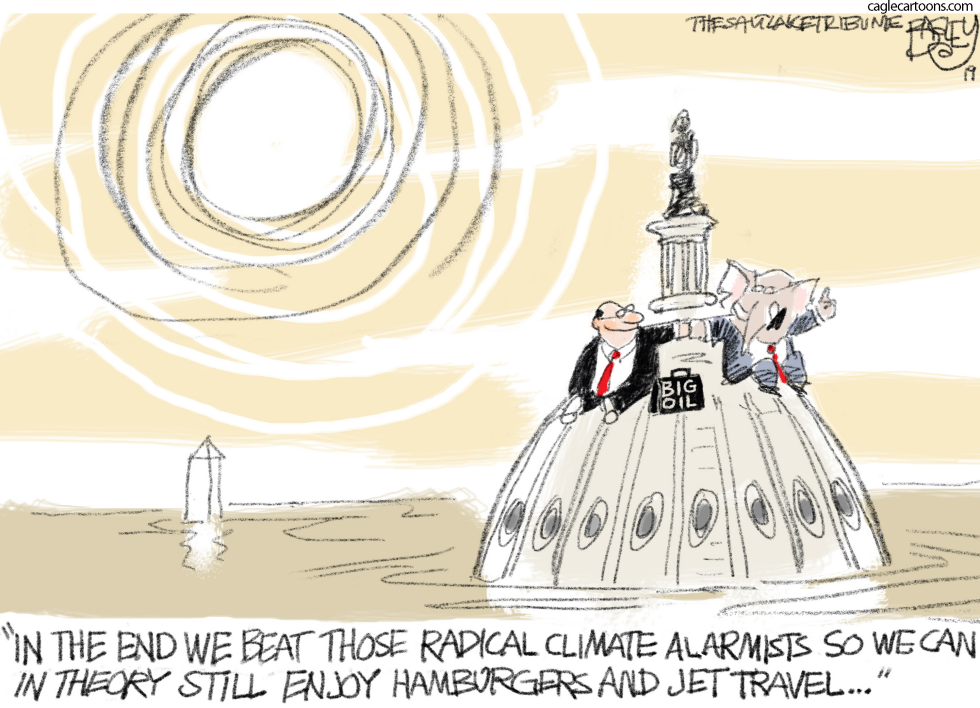  CLIMATE ALARMISTS by Pat Bagley