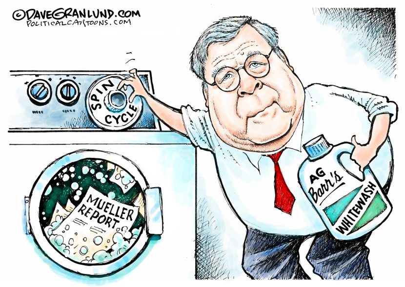 Mueller Report spin by AG Barr