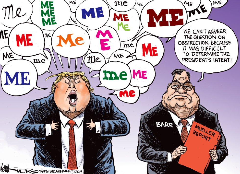  OBSTRUCTION AND THE MUELLER REPORT by Kevin Siers