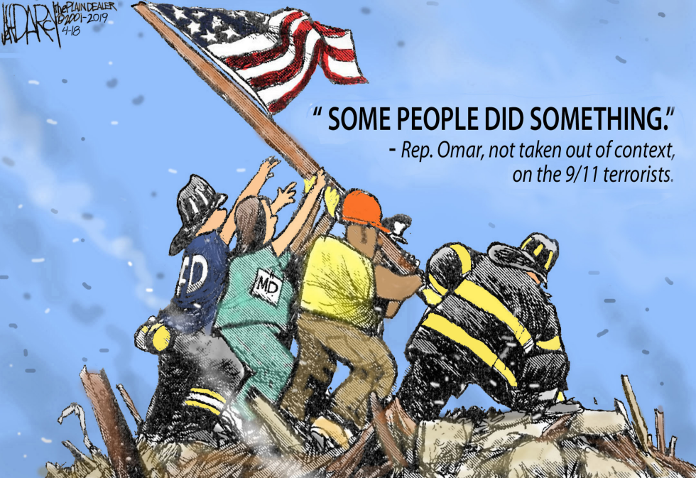 Rep Omar Minimizes 9/11 Attack