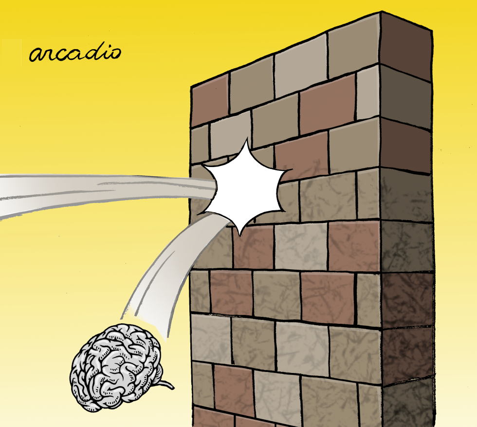 The intelligence crash in the wall