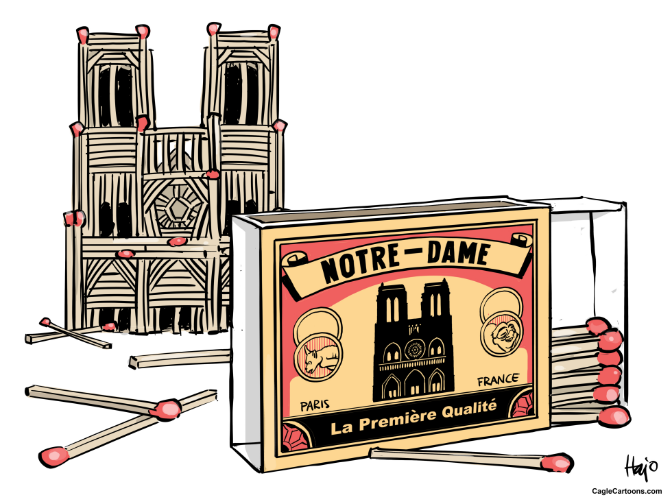 Rebuild Flammable Notre Dame