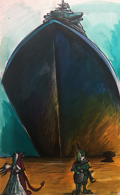 BIG SHIP by Oguz Gurel