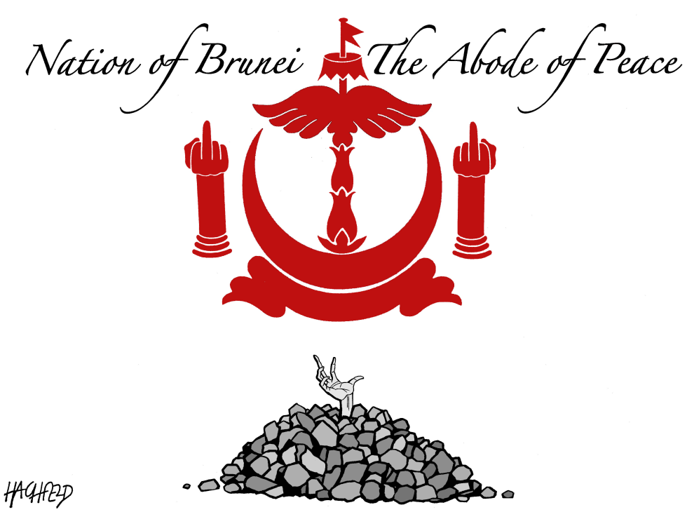 Brunei defends death by stoning for gay sex