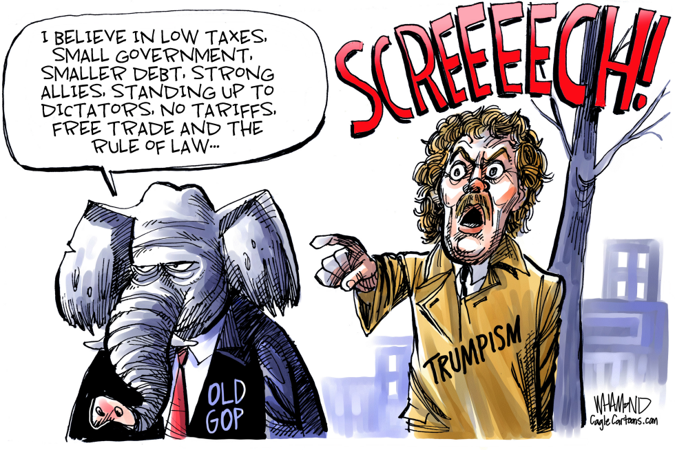  INVASION OF THE GOP by Dave Whamond