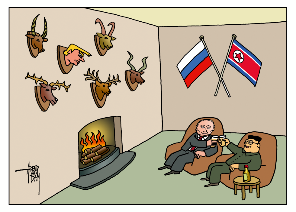 Kim Jongun and Putin
