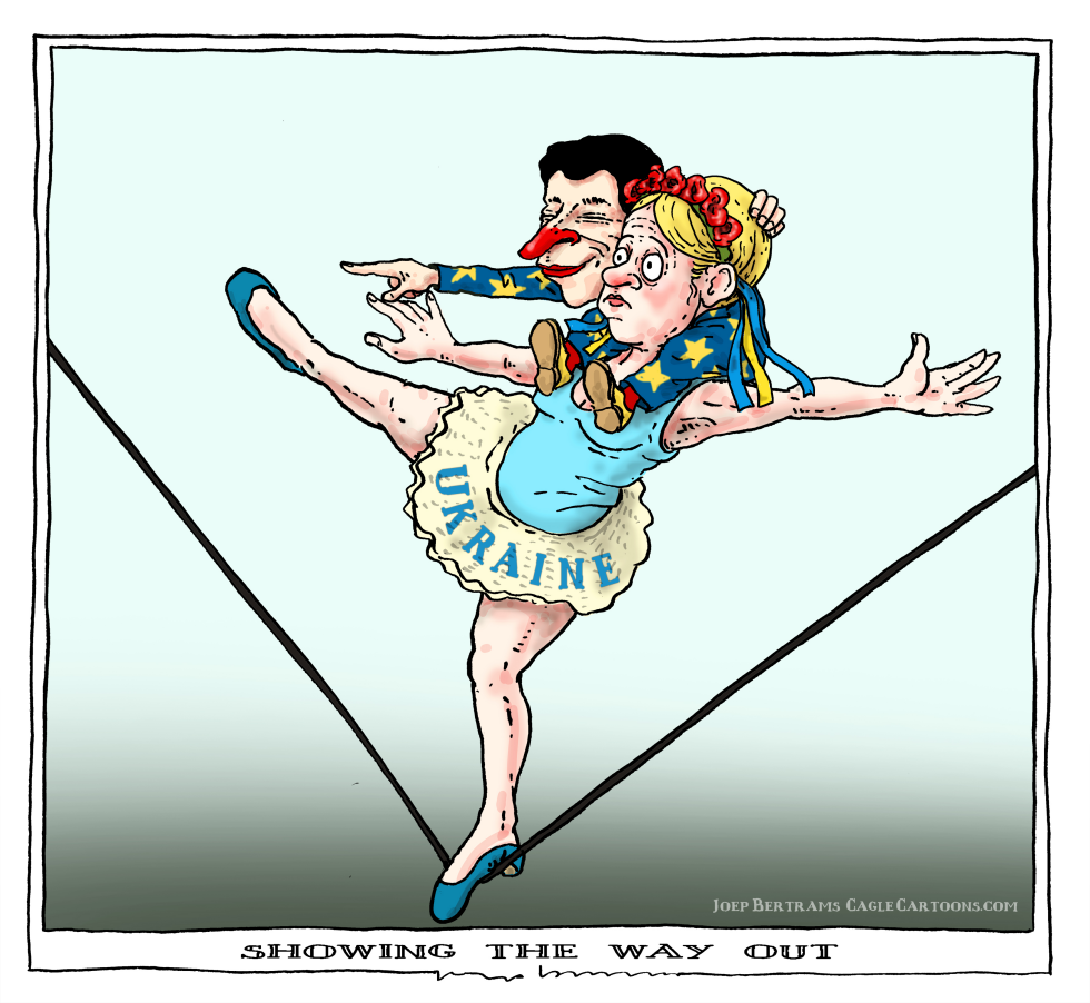  SHOWING THE WAY OUT by Joep Bertrams