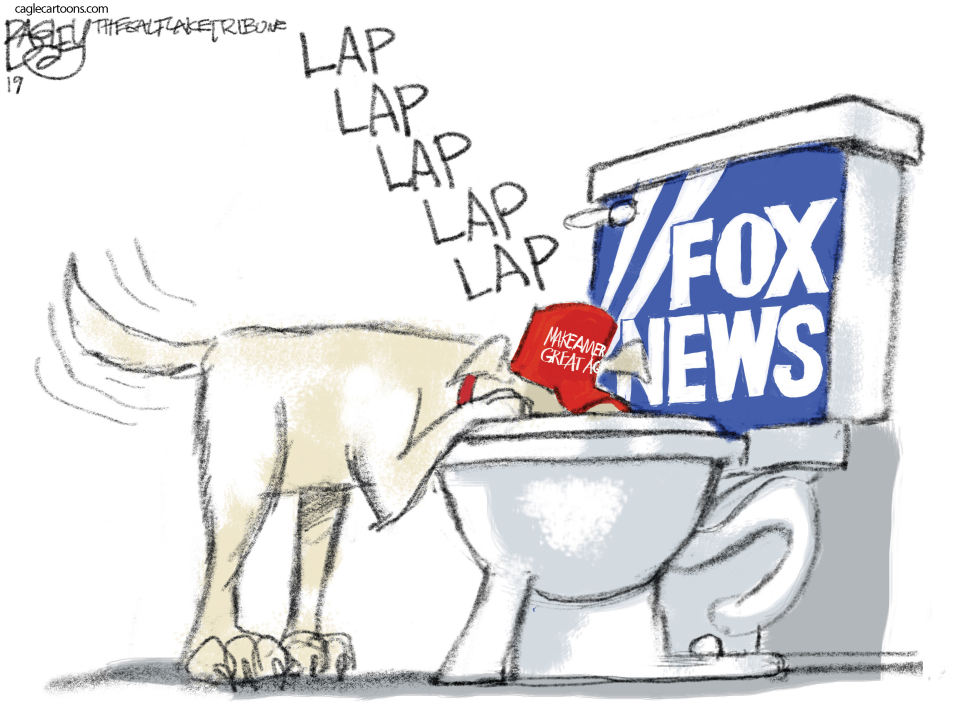  FOXNEWS FLUSH by Pat Bagley