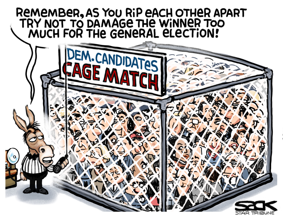 Dem Cage Match