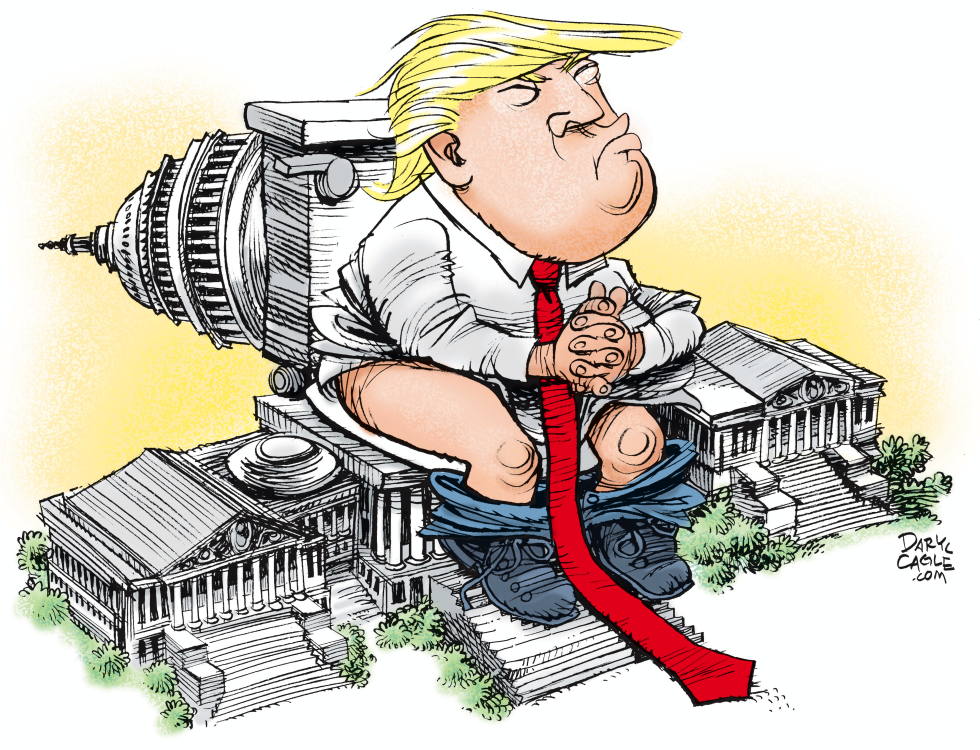  TRUMP AND CONGRESS by Daryl Cagle