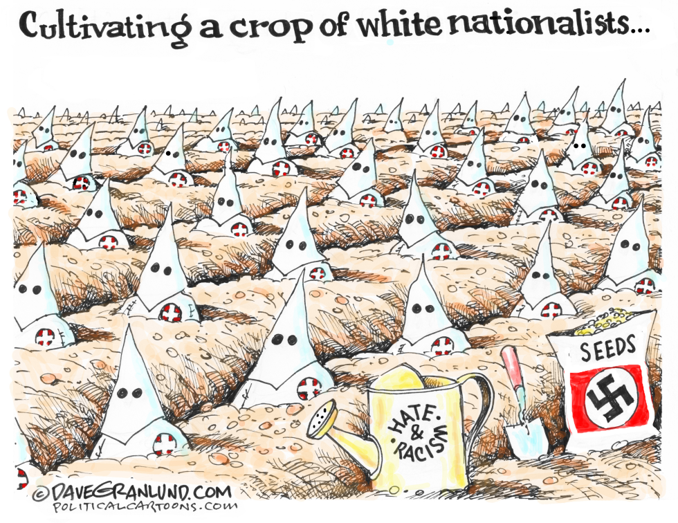 Crop of white nationalists