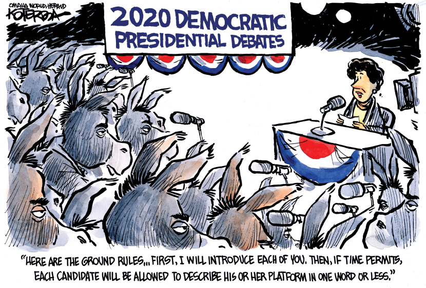 Here Come the Donkeys