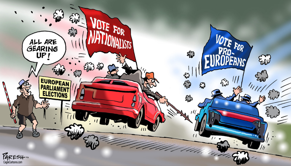  EUROPEAN PARLIAMENT POLLS by Paresh Nath