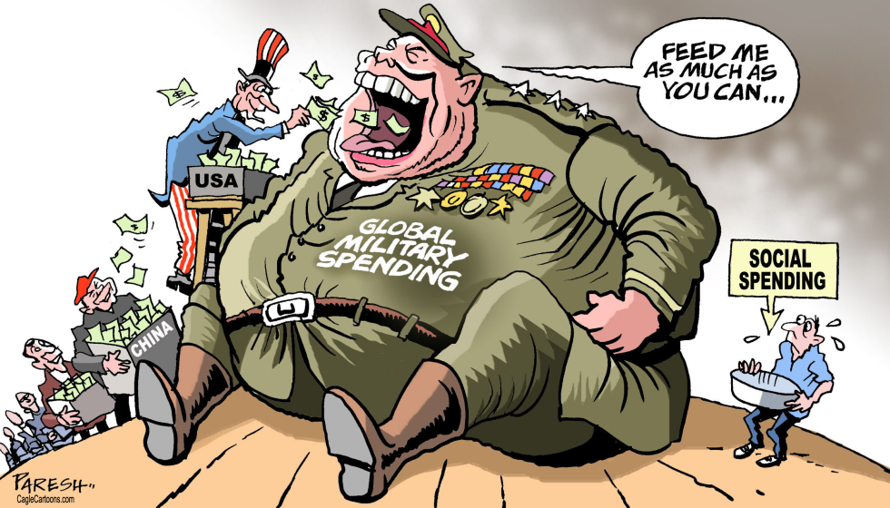 Global military spending