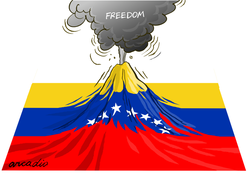 Venezuela fight for freedom