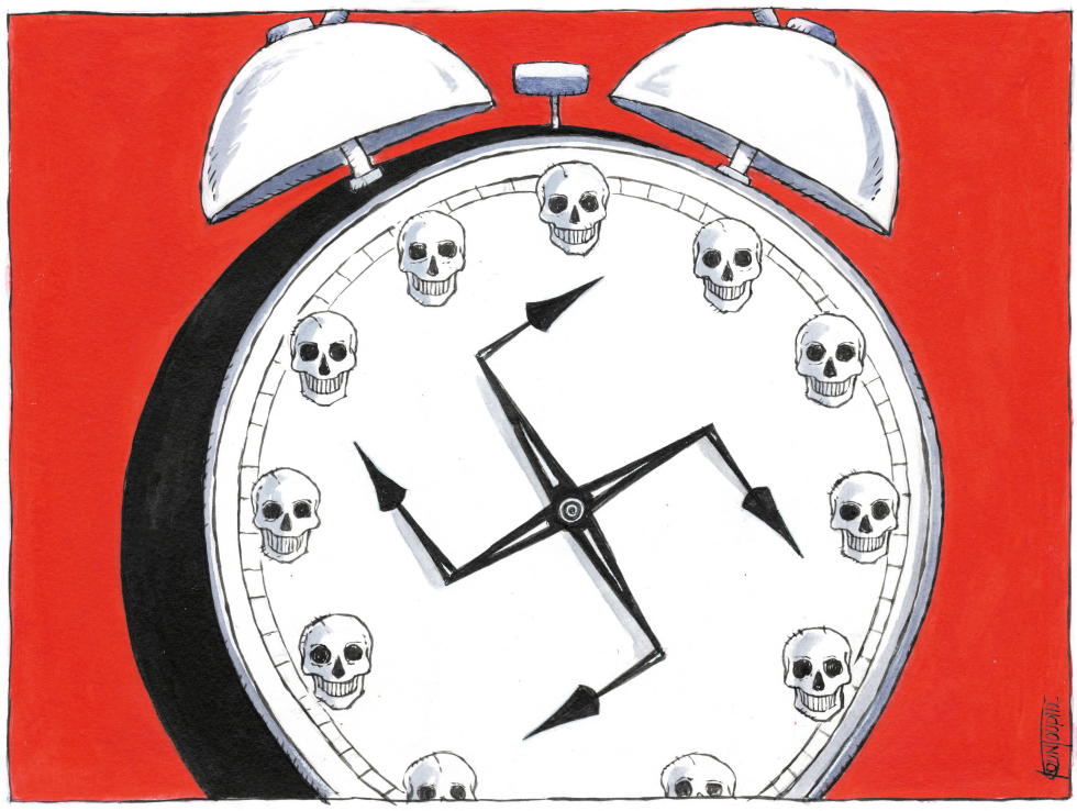  NAZI DEATH CLOCK by Michael Kountouris