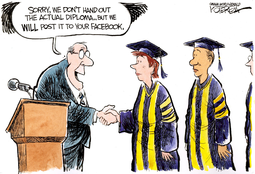 Pomp and Circumstance and Social Media