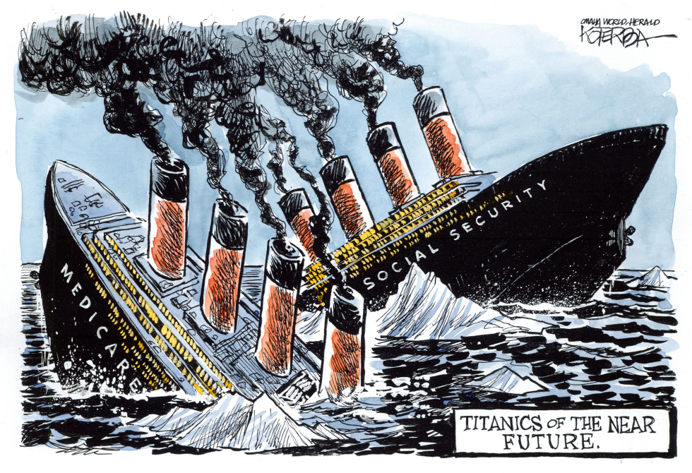  ENTITLEMENTS OF TITANIC PROPORTIONS by Jeff Koterba