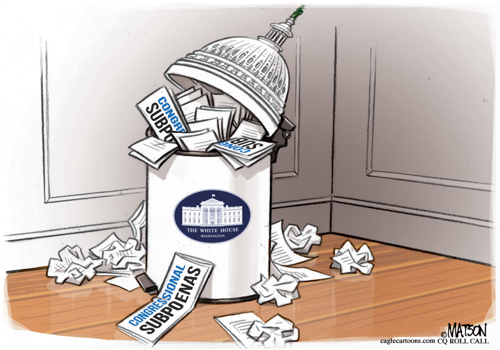 White House Ignores Congressional Subpoenas