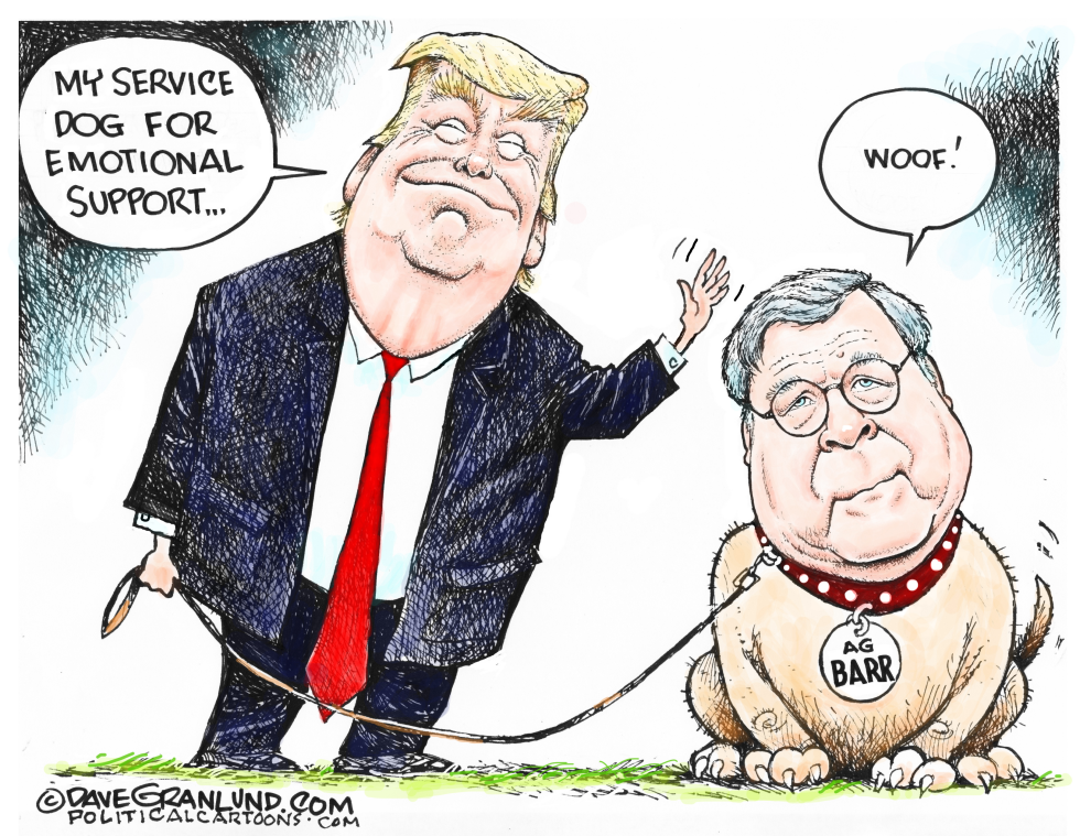 AG Barr support dog