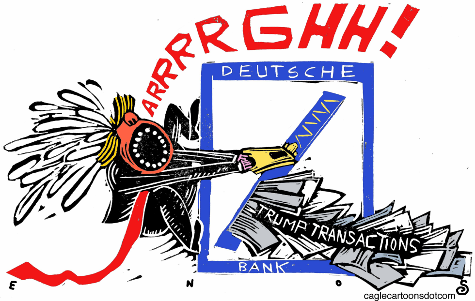  TRUMP SUES DEUTSCHE BANK by Randall Enos