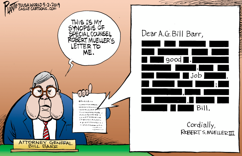 Mueller's letter to Barr