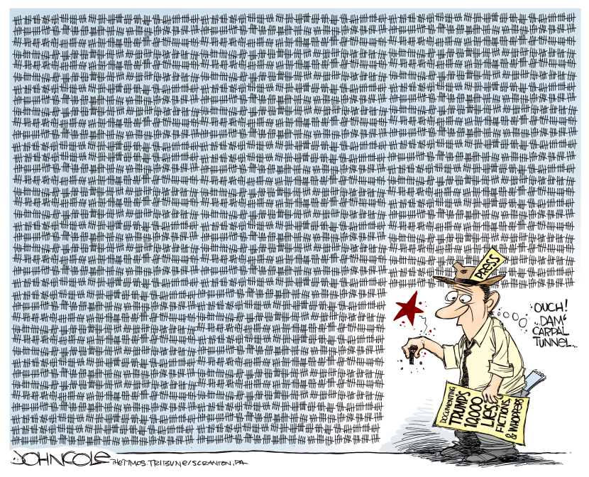 Trump's 10000 lies