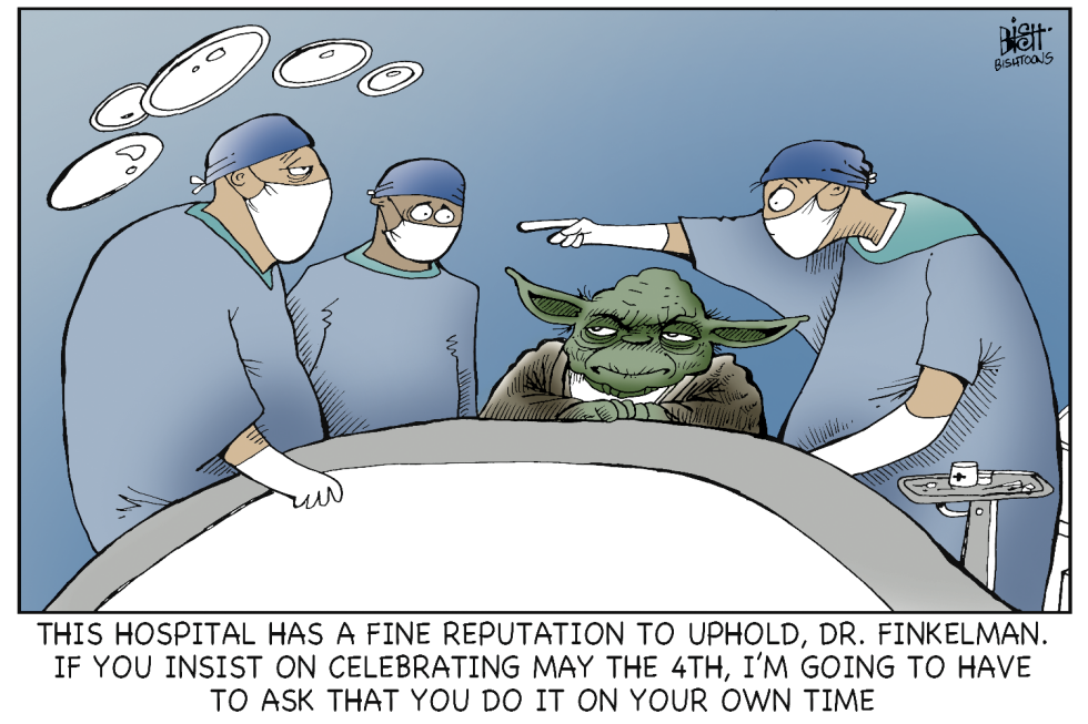 MAY THE FOURTH BE WITH YOU