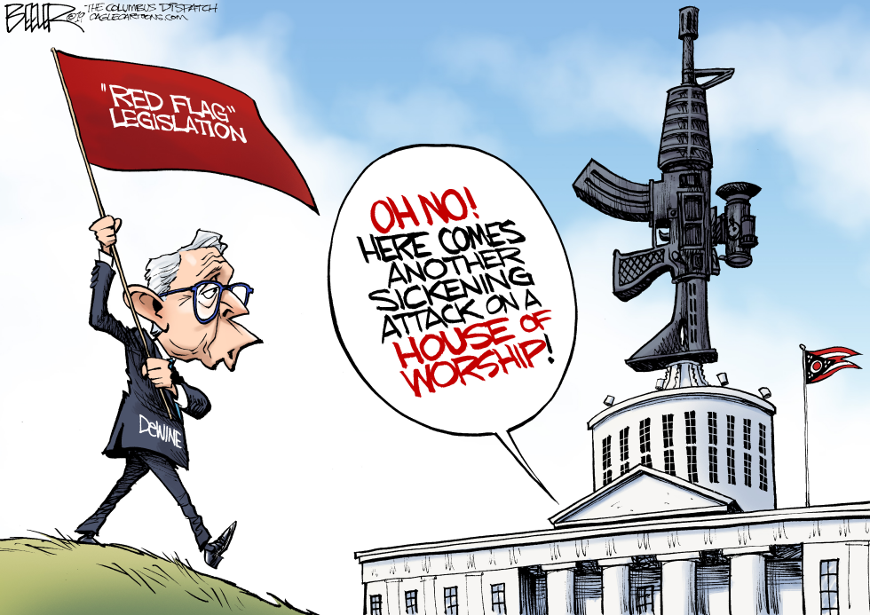  LOCAL OH DEWINE RED FLAG by Nate Beeler