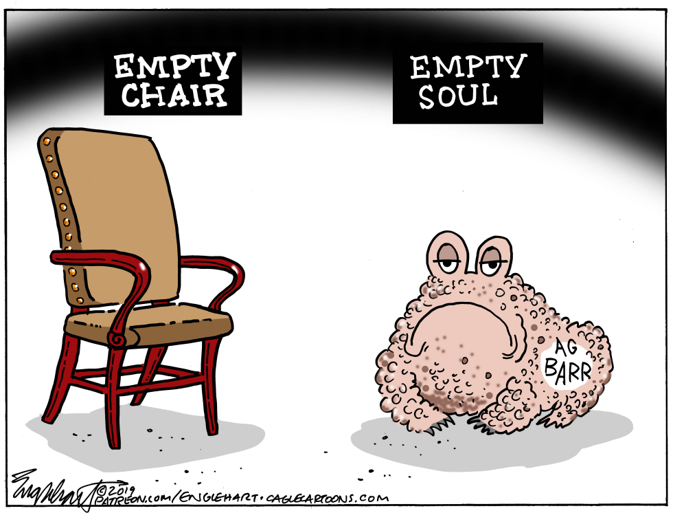  EMPTY BARR CHAIR by Bob Englehart