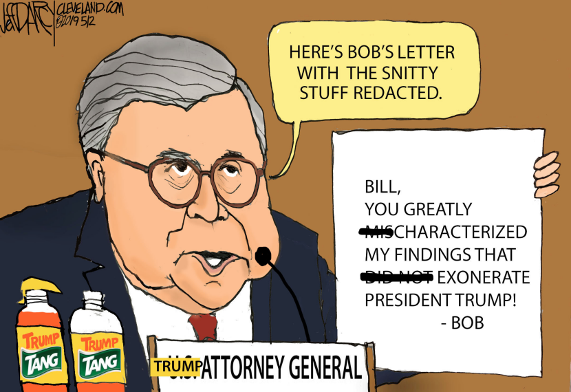William Barr, Robert Mueller letter