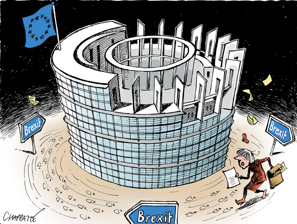  BREXIT THIS WAY PLEASE… by Patrick Chappatte