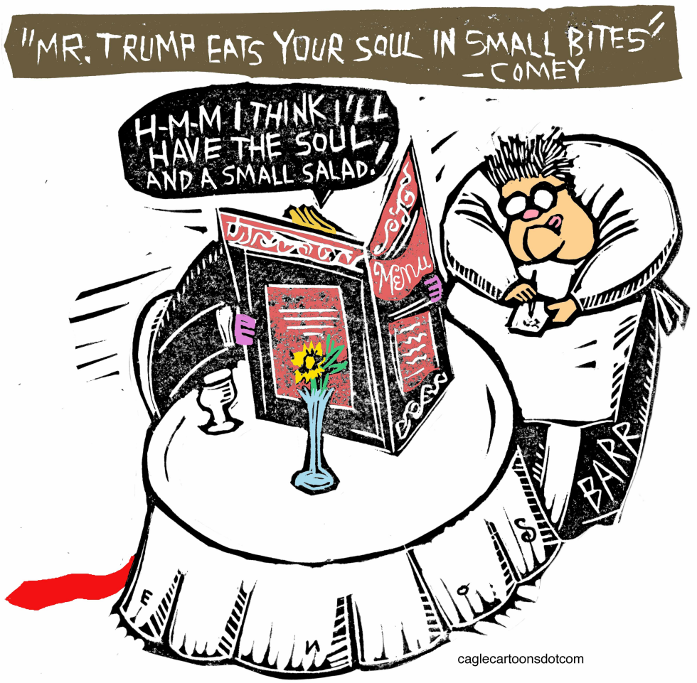  BARR WAITS ON TRUMP by Randall Enos