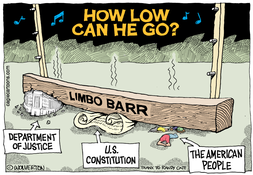  HOW LOW CAN BARR GO by Wolverton