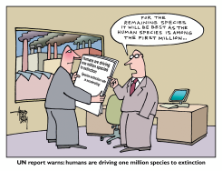 SPECIES EXTINCTION by Arend Van Dam