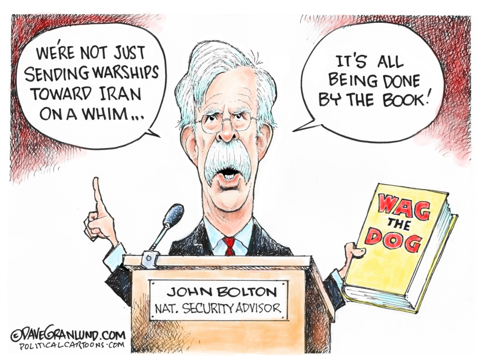 US Warships toward Iran