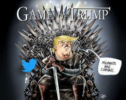 GAME OF TRUMP by Damien Glez