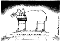 PRESS CORPSE by Zapiro