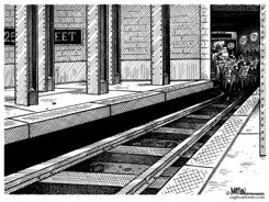 A NEW YORK SUBWAY CHRISTMAS MIRACLE-NEW YORK by R.J. Matson