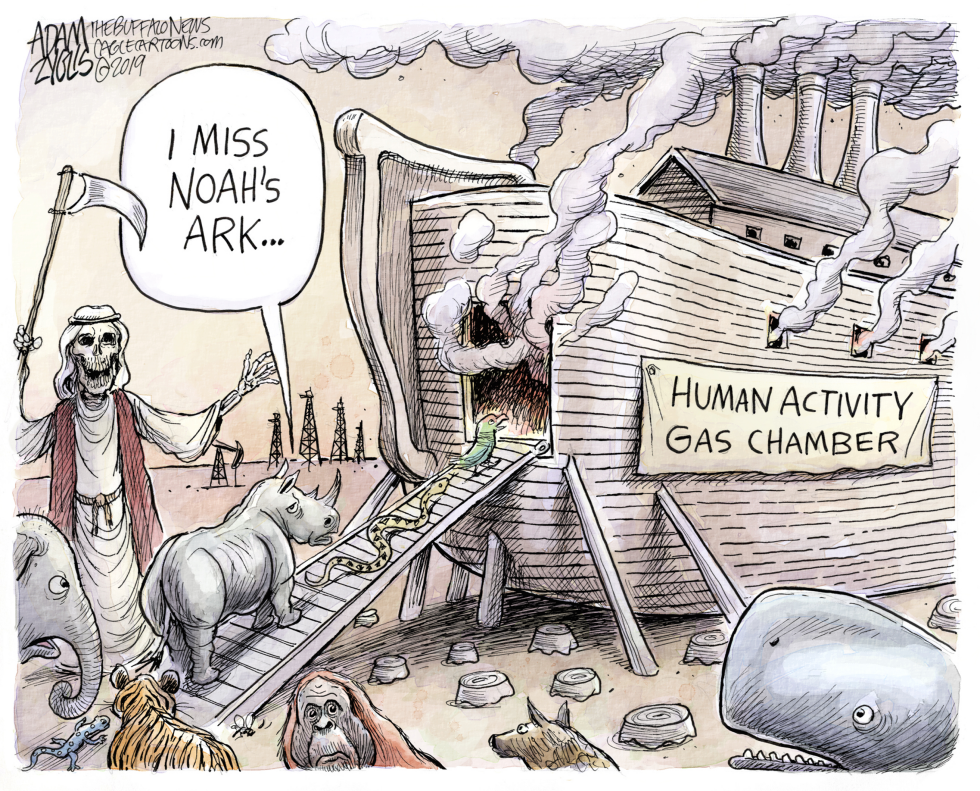  THREATENED AND ENDANGERED SPECIES by Adam Zyglis