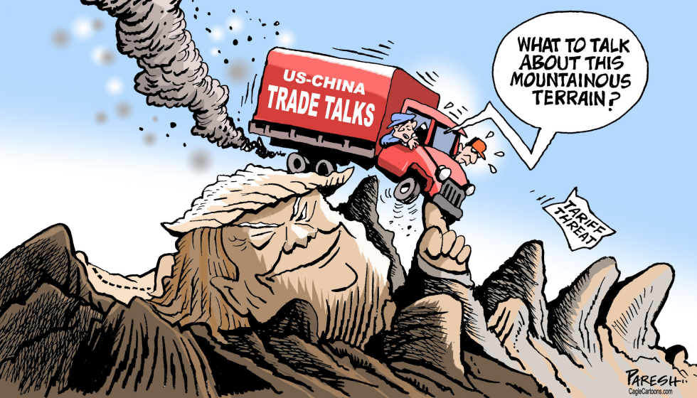  TRUMP’S TARIFF THREAT by Paresh Nath