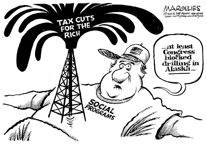 At least congress blocked drilling in Alaska